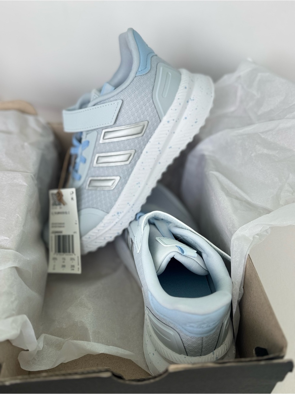 Adidas X_PLRPATH Hook-and-loop Tape Kids' Shoes- NWT